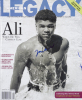 MUHAMMAD ALI TWICE SIGNED AMERICAN LEGACY MAGAZINE