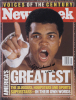 MUHAMMAD ALI SIGNED 1999 NEWSWEEK MAGAZINE