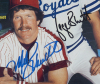 GEORGE BRETT AND MIKE SCHMIDT SIGNED SPORTS ILLUSTRATED PAIR - 3