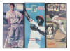 ALL TIME BASEBALL GREATS MAGAZINE SIGNED FOLD-OUTS GROUP OF 16 - 3