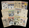 BASEBALL PLAYERS SIGNED THE SPORTING NEWS GROUP OF 48 - 2