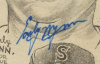 BASEBALL PLAYERS SIGNED THE SPORTING NEWS GROUP OF 48 - 24