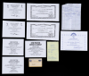 BASEBALL HALL OF FAME SIGNED PLAQUE POSTCARDS GROUP OF 104 - 11