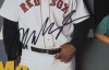 BOSTON RED SOX SIGNED PHOTOGRAPHS AND PUBLICATIONS GROUP OF 13 - 9