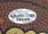 PRO FOOTBALL HALL OF FAME SIGNED FOOTBALLS GROUP OF FIVE - 7