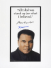 MUHAMMAD ALI SIGNED "STAND UP" POSTER