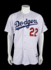 CLAYTON KERSHAW 99th CAREER WIN GAME WORN AND SIGNED LOS ANGELES DODGERS JERSEY - 2