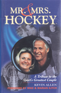 GORDIE AND COLLEEN HOWE SIGNED BOOK