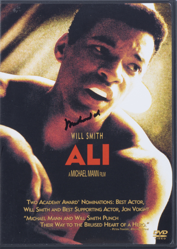 MUHAMMAD ALI SIGNED ALI DVD