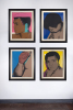 MUHAMMAD ALI AND ANDY WARHOL SIGNED "MUHAMMAD ALI, 1978" WARHOL SCREENPRINT PORTFOLIO OF FOUR - ONE OF SIX KNOWN FULL EDITIONS SIGNED BY BOTH - 5