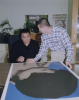 MUHAMMAD ALI AND ANDY WARHOL SIGNED "MUHAMMAD ALI, 1978" WARHOL SCREENPRINT PORTFOLIO OF FOUR - ONE OF SIX KNOWN FULL EDITIONS SIGNED BY BOTH - 18