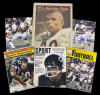 GALE SAYERS SIGNED PHOTOGRAPHS AND PUBLICATIONS GROUP OF SIX