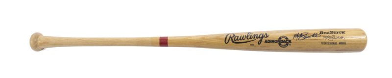 MIKE SCHMIDT 1986 to 1990 SIGNED PROFESSIONAL MODEL BASEBALL BAT