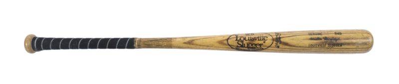 WILLIE RANDOLPH GAME USED BASEBALL BAT