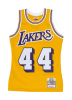 JERRY WEST SIGNED 1971-1972 M&N LOS ANGELES LAKERS JERSEY - 3