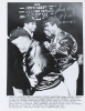 SANDY KOUFAX SIGNED SECOND NO-HITTER WIRE SERVICE PHOTOGRAPH