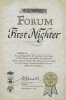 LOS ANGELES FORUM 1967 "FIRST NIGHTER" CERTIFICATE