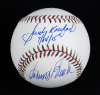 SANDY KOUFAX AND JOHNNY BENCH SIGNED 2015 ALL-STAR GAME BASEBALL