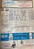 SANDY KOUFAX TWICE SIGNED AND VIN SCULLY SIGNED KOUFAX SECOND NO-HITTER GAME PROGRAM - 5