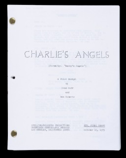 CHARLIE'S ANGELS PILOT SCRIPT