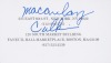 MACAULAY CULKIN EARLY SIGNATURE SIGNED BUSINESS CARD