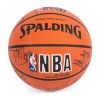 1991-92 NBA WESTERN CONFERENCE CHAMPION PORTLAND TRAIL BLAZERS TEAM SIGNED BASKETBALL - 2