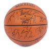 1996 SAN ANTONIO NBA ALL STAR WEEKEND SIGNED TEAM BALL - 3