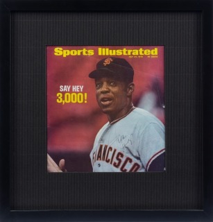 WILLIE MAYS SIGNED 1970 SPORTS ILLUSTRATED COVER