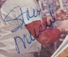 STAN MUSIAL GROUP OF SIGNED BASEBALL CARDS AND NEWSPAPER IMAGES - 5