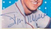 STAN MUSIAL GROUP OF SIGNED BASEBALL CARDS AND NEWSPAPER IMAGES - 6