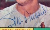 STAN MUSIAL GROUP OF SIGNED BASEBALL CARDS AND NEWSPAPER IMAGES - 7