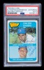 SANDY KOUFAX & DON DRYSDALE SIGNED 1965 TOPPS CARD #8 - PSA