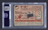 ROGER MARIS SIGNED 1958 TOPPS ROOKIE CARD - PSA - 2