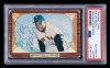 WILLIE MAYS SIGNED 1955 BOWMAN CARD #184 - PSA