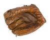 SANDY KOUFAX 1958 GAME USED AND DOUBLE SIGNED BASEBALL GLOVE - 1ST GLOVE USED IN LOS ANGELES - PHOTO MATCHED & PSA AUTHENTICATED - 3