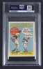 VIN SCULLY SIGNED 1955 BROOKLYN DODGERS HOME GAME SCHEDULE – PSA 10 - 2