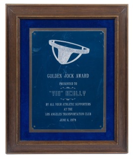 VIN SCULLY 1978 GOLDEN JOCK AWARD