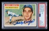 SANDY KOUFAX SIGNED 1956 TOPPS WHITE BACK - PSA 3.5 / AUTO 10