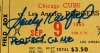 SANDY KOUFAX SIGNED AND PERFECT GAME INSCRIBED 1965 LOS ANGELES DODGERS TICKET STUB - PSA 5 / AUTO 10 - ONLY 11 AUTOGRAPHED WITH ONLY ONE GRADED HIGHER - 2