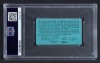 SANDY KOUFAX SIGNED FIRST WIN AS LA DODGER 1958 MILWAUKEE BRAVES TICKET STUB - PSA AUTHENTIC / AUTO 10 - ONE OF TWO AUTOGRAPHED - 3