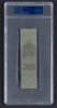 SANDY KOUFAX SINGLE SEASON NL K RECORD 1961 PHILADELPHIA PHILLIES FULL TICKET- PSA AUTHENTIC - ONE OF THREE - 2