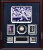 MICKEY MANTLE SIGNED BASEBALL DISPLAY - PSA