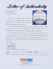 MICKEY MANTLE SIGNED BASEBALL DISPLAY - PSA - 8