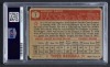 ANDY PAFKO 1952 TOPPS BASEBALL CARD PSA 1 - 2