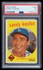 SANDY KOUFAX 1959 TOPPS BASEBALL CARD PSA 5