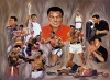 MUHAMMAD ALI SIGNED COLOR COLLAGE