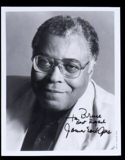 JAMES EARL JONES SIGNED CONTRACTS AND PHOTOGRAPH
