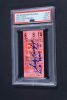 SANDY KOUFAX SIGNED & INSCRIBED MLB DEBUT 1955 MILWAUKEE BRAVES TICKET STUB - PSA 2 / AUTO 10 - 1 of 5 AND HIGHEST GRADED - ONLY AUTOGRAPHED TICKET - 3