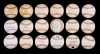 AMERICAN LEAGUE ALL-STARS SIGNED BASEBALLS GROUP OF 19