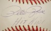 PETE ROSE SIGNED BASEBALL GROUP OF FOUR - 9